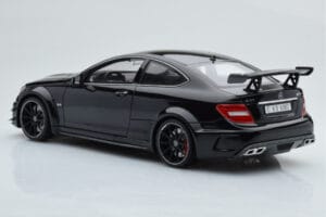 Mercedes C63 AMG W204 Black Series Nero GT Spirit 1:18 ZM019 Resina — immagine 5 di 7