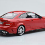 Mercedes C63 AMG W204 Black Series Rosso GT Spirit 1:18 - image 2 of 6