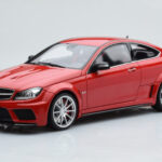 Mercedes C63 AMG W204 Black Series Rosso GT Spirit 1:18