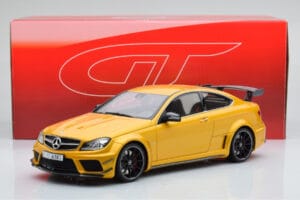 Mercedes C63 AMG W204 Black Series Oro GT Spirit 1:18 GT034 Resina — immagine 6 di 6