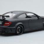 Mercedes C63 AMG W204 Black Series Nero Opaco GT Spirit 1:18 - image 2 of 6