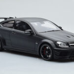 Mercedes C63 AMG W204 Black Series Nero Opaco GT Spirit 1:18 - image 4 of 6