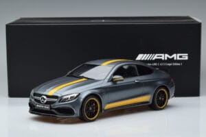 Mercedes C63S AMG C205 Coupe Edizione 1 GT Spirit 1:18 B66965710 Resina — immagine 6 di 6
