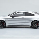 Mercedes C63S AMG C205 Coupe Argento GT Spirit 1:18 - image 3 of 6