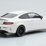 Mercedes C63S AMG C205 Coupe Bianco GT Spirit 1:18 - image 2 of 6