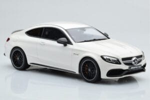 Mercedes C63S AMG C205 Coupe Bianco GT Spirit 1:18 B66965707 Resina — immagine 4 di 6