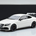 Mercedes C63S AMG C205 Coupe Bianco GT Spirit 1:18 - image 6 of 6