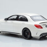 Mercedes C63S AMG W205 Bianco GT Spirit 1:18 - image 5 of 6