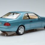 Mercedes CL600 C140 Blu Metallizzato Norev 1:18 183448 Pressofusione - image 3 of 7