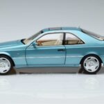Mercedes CL600 C140 Blu Metallizzato Norev 1:18 183448 Pressofusione - image 4 of 7
