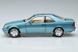 Mercedes CL600 C140 Blu Metallizzato Norev 1:18 183448 Pressofusione — immagine 4 di 7