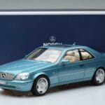Mercedes CL600 C140 Blu Metallizzato Norev 1:18 183448 Pressofusione - image 7 of 7
