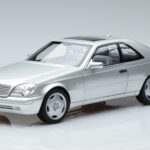 Mercedes CL600 C140 Argento Metallizzato Norev 1:18 183446 Pressofusione