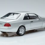 Mercedes CL600 C140 Argento Metallizzato Norev 1:18 183446 Pressofusione - image 3 of 7
