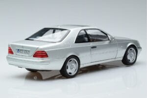 Mercedes CL600 C140 Argento Metallizzato Norev 1:18 183446 Pressofusione — immagine 3 di 7