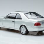 Mercedes CL600 C140 Argento Metallizzato Norev 1:18 183446 Pressofusione - image 6 of 7