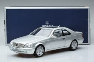 Mercedes CL600 C140 Argento Metallizzato Norev 1:18 183446 Pressofusione — immagine 7 di 7