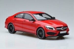Mercedes CLA 45 AMG C117 Jupiter Rosso GT Spirit 1:18 GT031 Resina — immagine 4 di 6