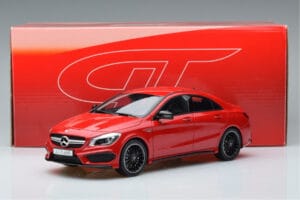 Mercedes CLA 45 AMG C117 Jupiter Rosso GT Spirit 1:18 GT031 Resina — immagine 6 di 6