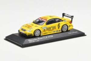 Mercedes CLK #20 Team Rosberg J. Janis DTM 2004 Minichamps 1:43 400043320 Pressofusione — immagine 2 di 4