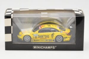 Mercedes CLK #20 Team Rosberg J. Janis DTM 2004 Minichamps 1:43 400043320 Pressofusione — immagine 4 di 4