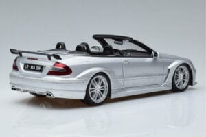 Mercedes CLK DTM AMG W209 Cabriolet Argento Kyosho 1:18 B66962272 Pressofusione — immagine 3 di 8