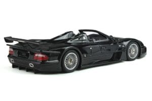Mercedes CLK GTR Roadster Nero GT Spirit 1:18 GT826 Resina — immagine 2 di 10