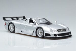 Mercedes CLK GTR Roadster Argento GT Spirit 1:18 GT155 Resina — immagine 4 di 6