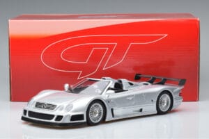 Mercedes CLK GTR Roadster Argento GT Spirit 1:18 GT155 Resina — immagine 6 di 6