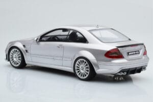 Mercedes CLK63 AMG C209 Coupe Argento Otto 1:18 OT227 Resina — immagine 5 di 6