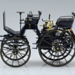 Mercedes Daimler Motorkutsche Blu Scuro Norev 1:18 - image 3 of 6