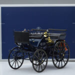 Mercedes Daimler Motorkutsche Blu Scuro Norev 1:18 - image 6 of 6