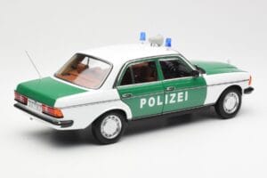 Mercedes E-Class W123 Polizei Norev 1:18 B66040676 Pressofusione — immagine 3 di 8