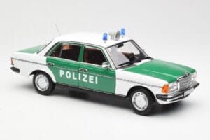 Mercedes E-Class W123 Polizei Norev 1:18 B66040676 Pressofusione — immagine 6 di 8