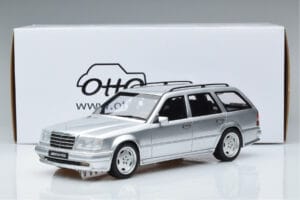 Mercedes E36 AMG S124 Argento Otto 1:18 OT889 Resina — immagine 6 di 6