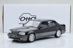Mercedes E60 AMG W124 Nero Otto 1:18 OT131 Resina — immagine 6 di 6