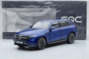Mercedes EQC 400 Brilliant Blu NZG 1:18 B66963757 Pressofusione — immagine 8 di 8