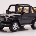 Mercedes G500 W463 Cabriolet Obsidian Nero Otto 1:18