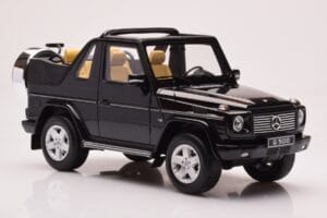 Mercedes G500 W463 Cabriolet Obsidian Nero Otto 1:18 OT1040 Resina — immagine 4 di 6