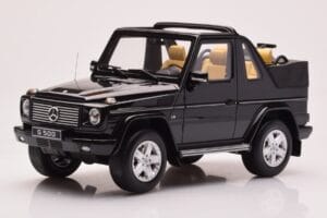Mercedes G500 W463 Cabriolet Obsidian Nero Otto 1:18 OT1040