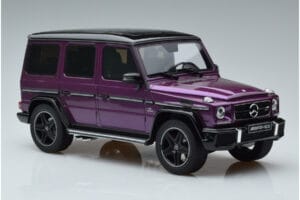 Mercedes G63 AMG W463 Crazy Color Galactic Beam Dealer Edition GT Spirit 1:18 B66961014 Resina — immagine 4 di 6