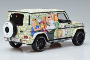 Mercedes AMG G63 W463 Family Guy GT Spirit 1:18 WTF001 Pressofusione — immagine 2 di 6