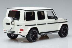 Mercedes AMG G63 W463 Bianco GT Spirit 1:18 KJ038 Pressofusione — immagine 2 di 6