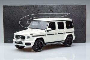 Mercedes AMG G63 W463 Bianco GT Spirit 1:18 KJ038 Pressofusione — immagine 6 di 6