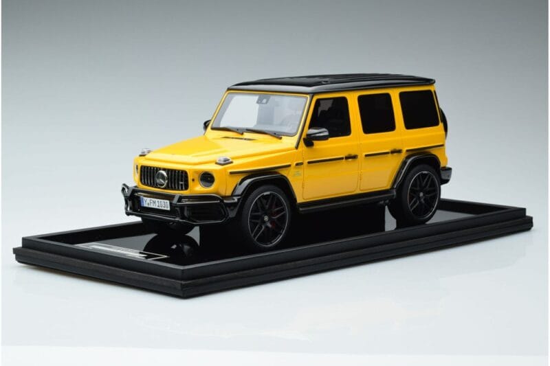 Mercedes AMG G63 W463 Giallo MotorHelix 1:18 MH018 Y Resina