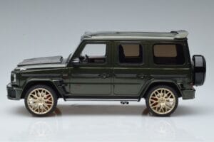 Mercedes G63 Brabus 700 Widestar W463 Verde GT Spirit 1:18 GT274 Resina — immagine 3 di 6