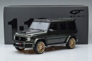 Mercedes G63 Brabus 700 Widestar W463 Verde GT Spirit 1:18 GT274 Resina — immagine 6 di 6
