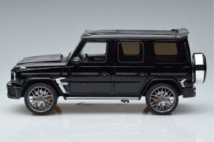Mercedes G63 Brabus 700 Widestar W463 Nero Perla GT Spirit 1:18 KJ040 Resina — immagine 3 di 6