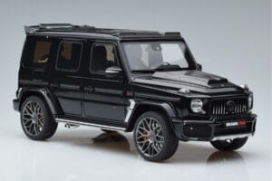 Mercedes G63 Brabus 700 Widestar W463 Nero Perla GT Spirit 1:18 KJ040 Resina — immagine 4 di 6