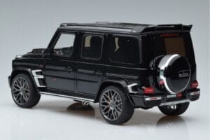 Mercedes G63 Brabus 700 Widestar W463 Nero Perla GT Spirit 1:18 KJ040 Resina — immagine 5 di 6